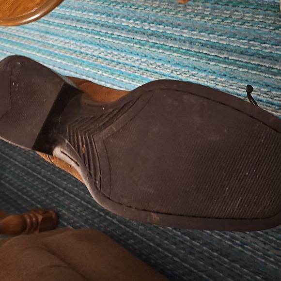 Ariat Men's Sport Patriot Western Boots - Antique Mocha Suede - Square Toe - Picture 7 of 11